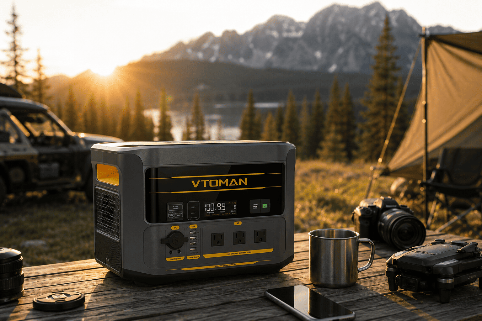 This is a cover image for a guide on what size portable power station do i need