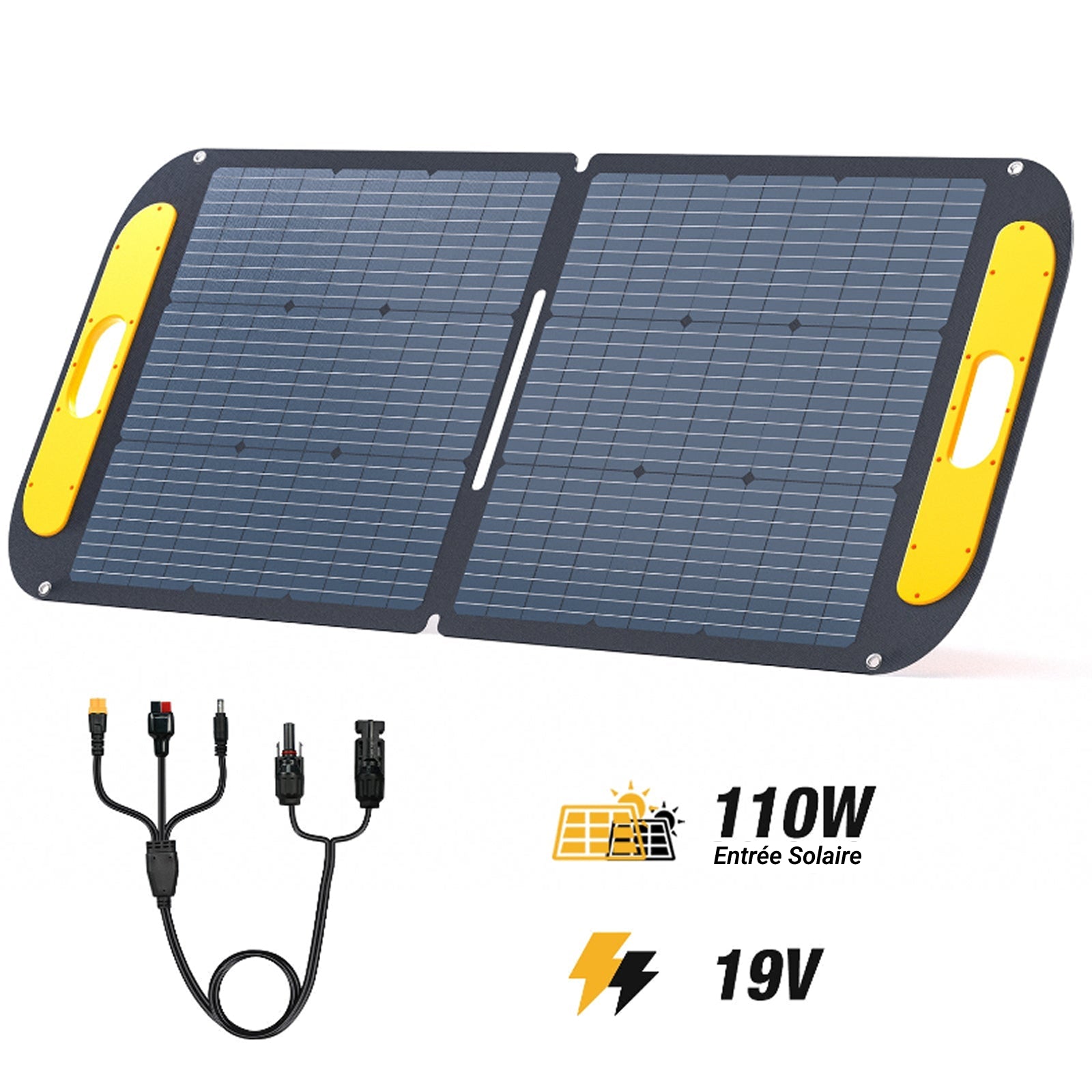 VTOMAN Jump 1500X with 110W Solar Panel