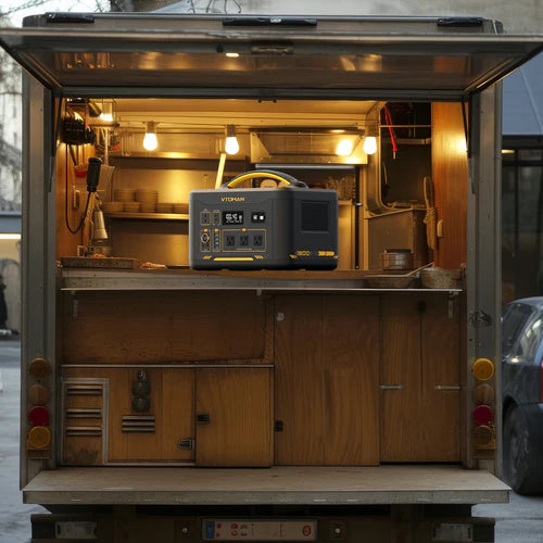 What Size Generator is Needed for a Food Truck VTOMAN