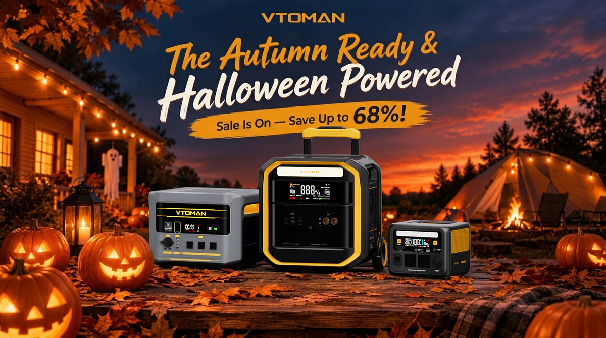 The Autumn Ready & Halloween Powered Sale Is On — Save Up to 68%!