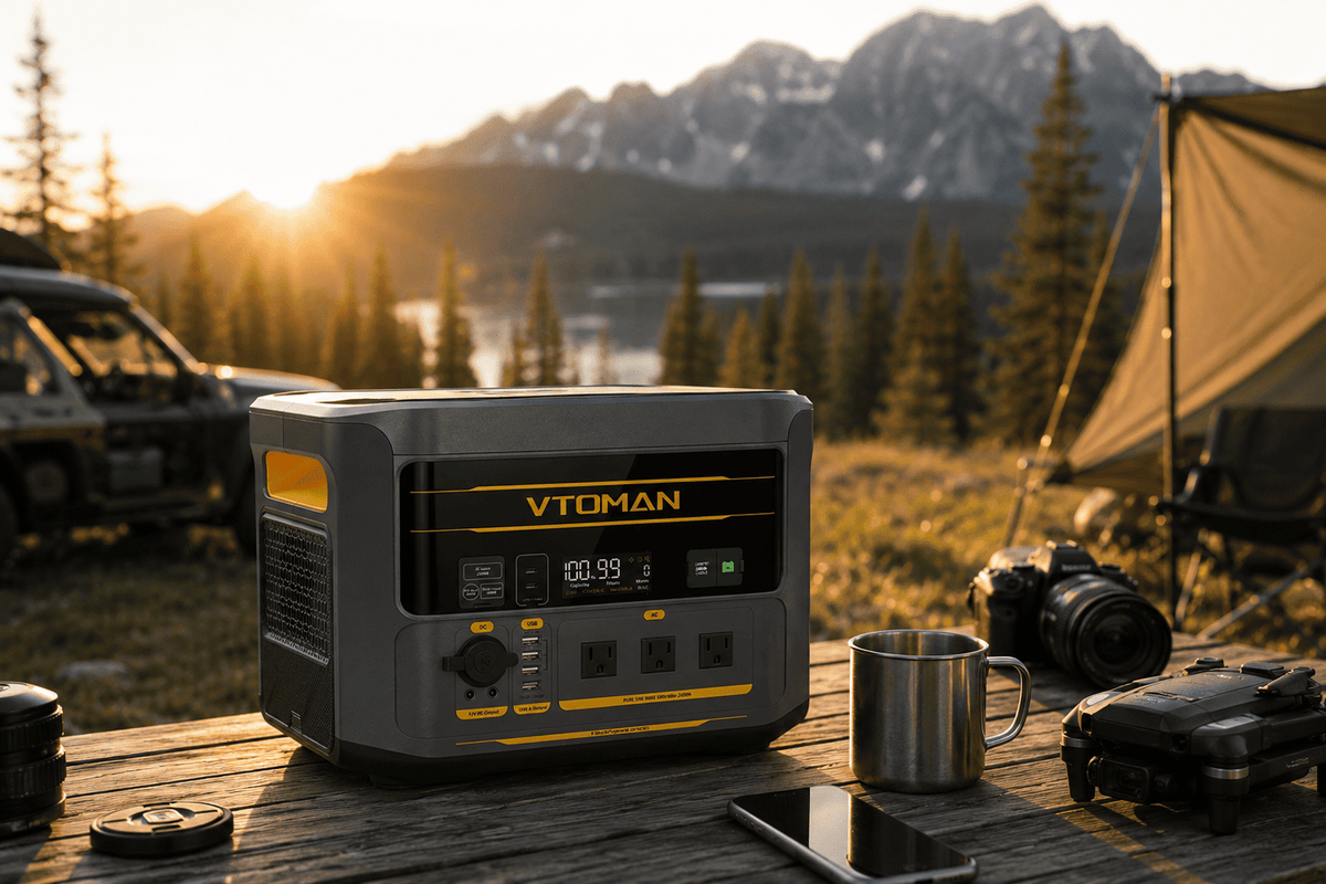 This is a cover image for a guide on what size portable power station do i need