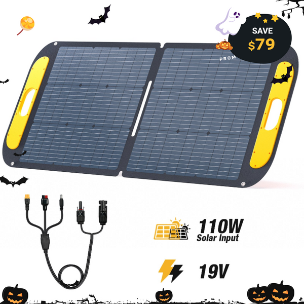 VTOMAN 110W Portable Solar Panel