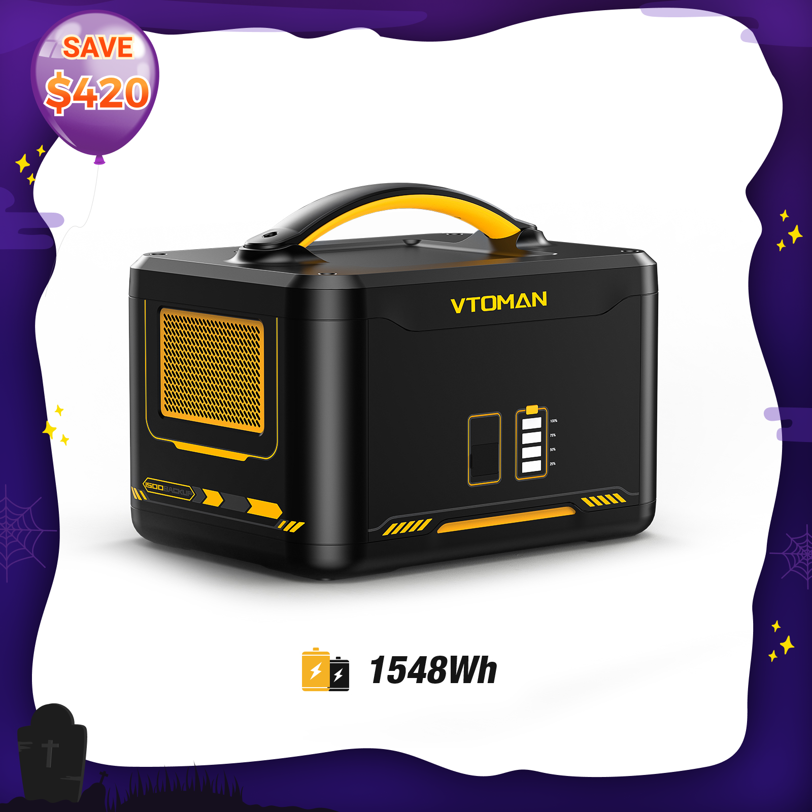 VTOMAN Jump 1548Wh Extra Battery