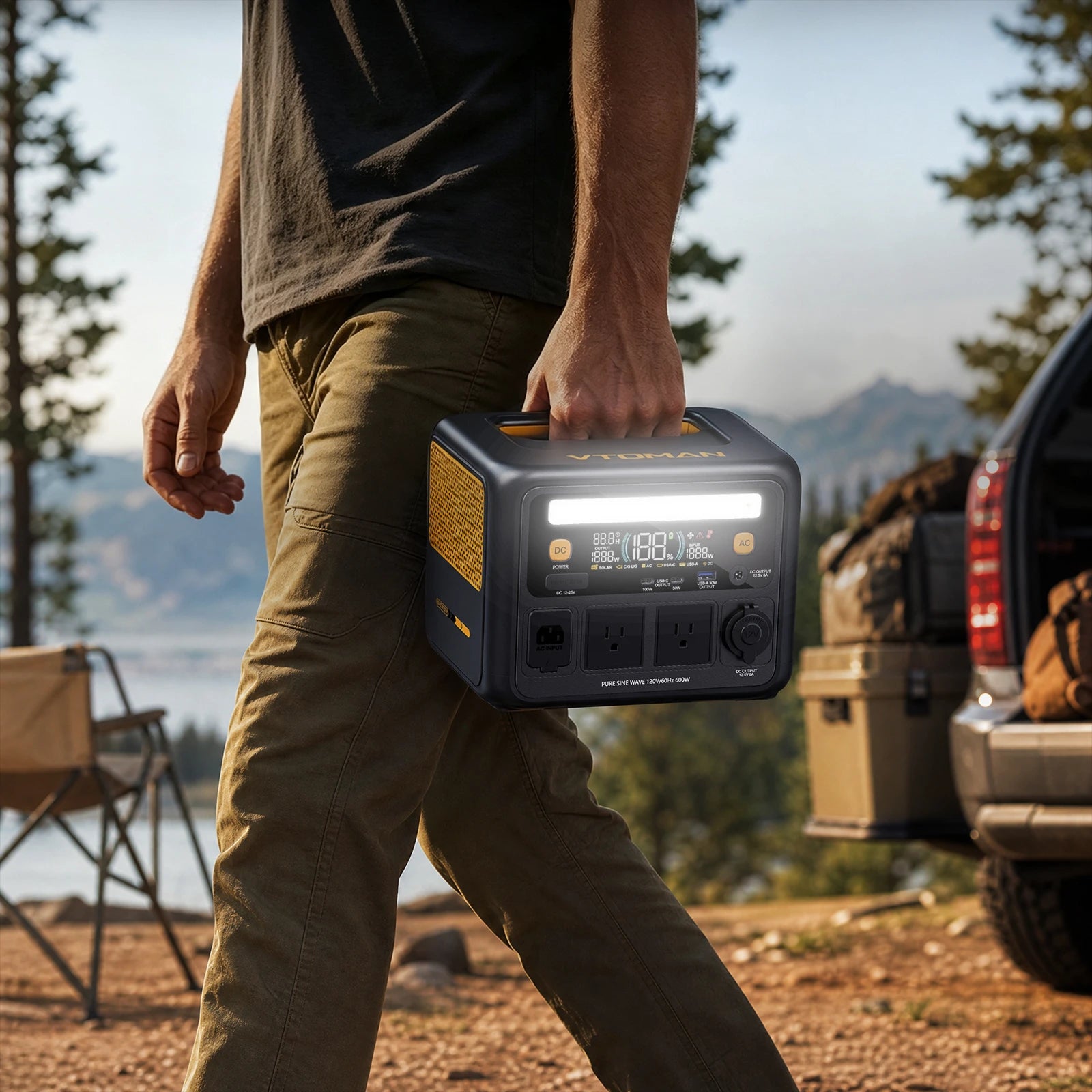 VTOMAN Jump 600X V-BEYOND™ Portable Power Station