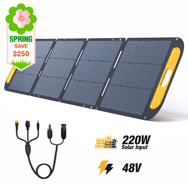 VTOMAN 220W Pro Portable Solar Panel