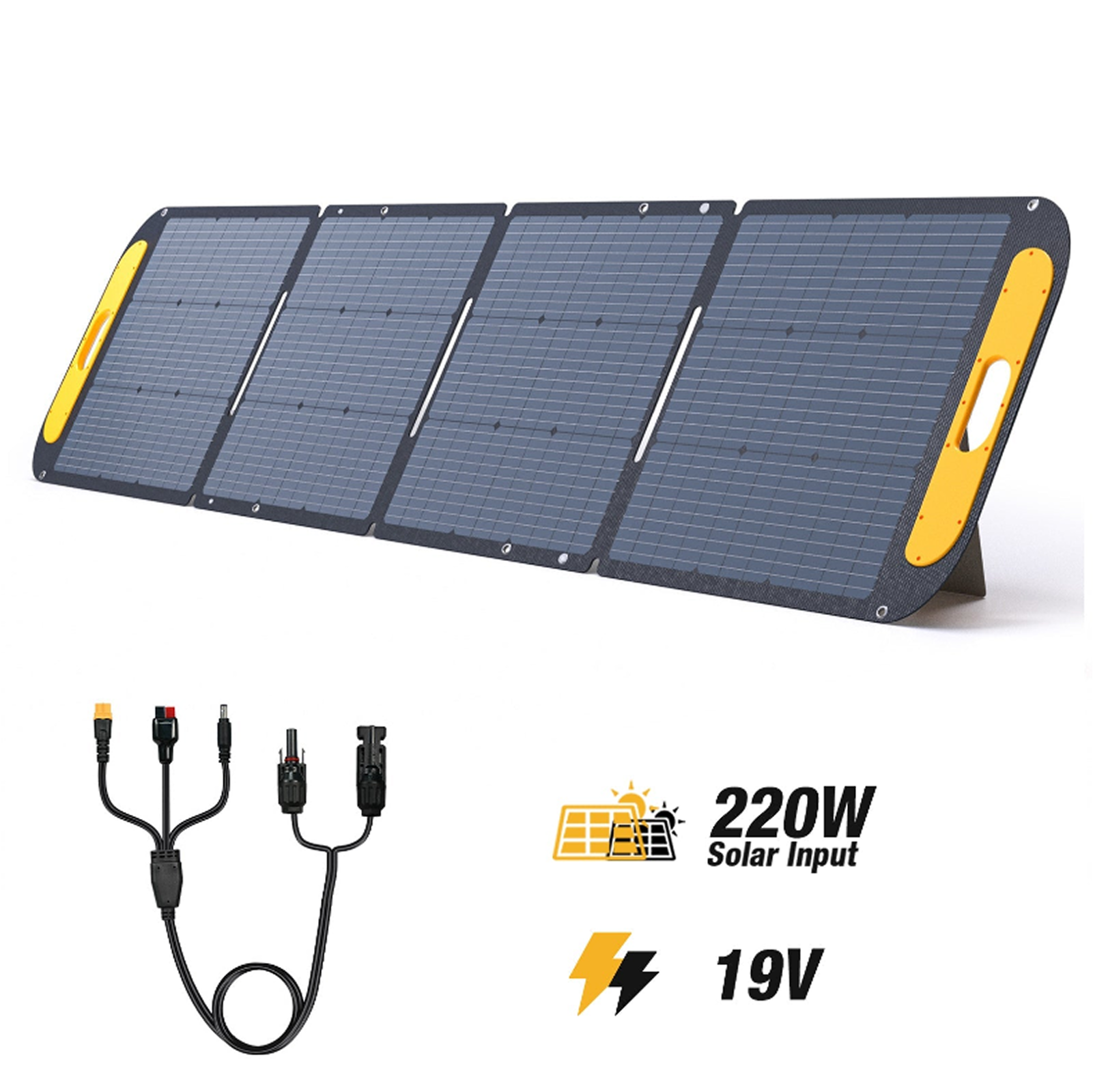 VTOMAN Jump 1800 with 220W Solar Panel