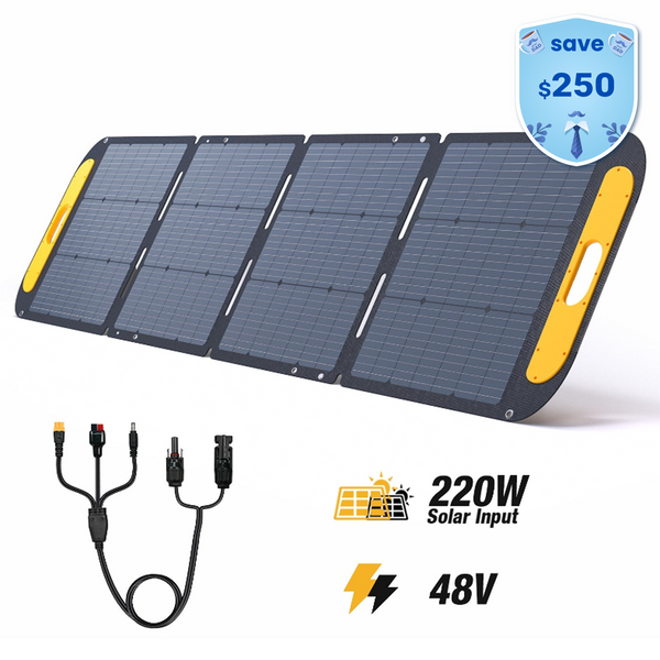 VTOMAN 220W Pro Portable Solar Panel