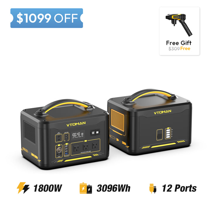 Jump 1800 and 1548wh extra battery save $1099 in summer sale
