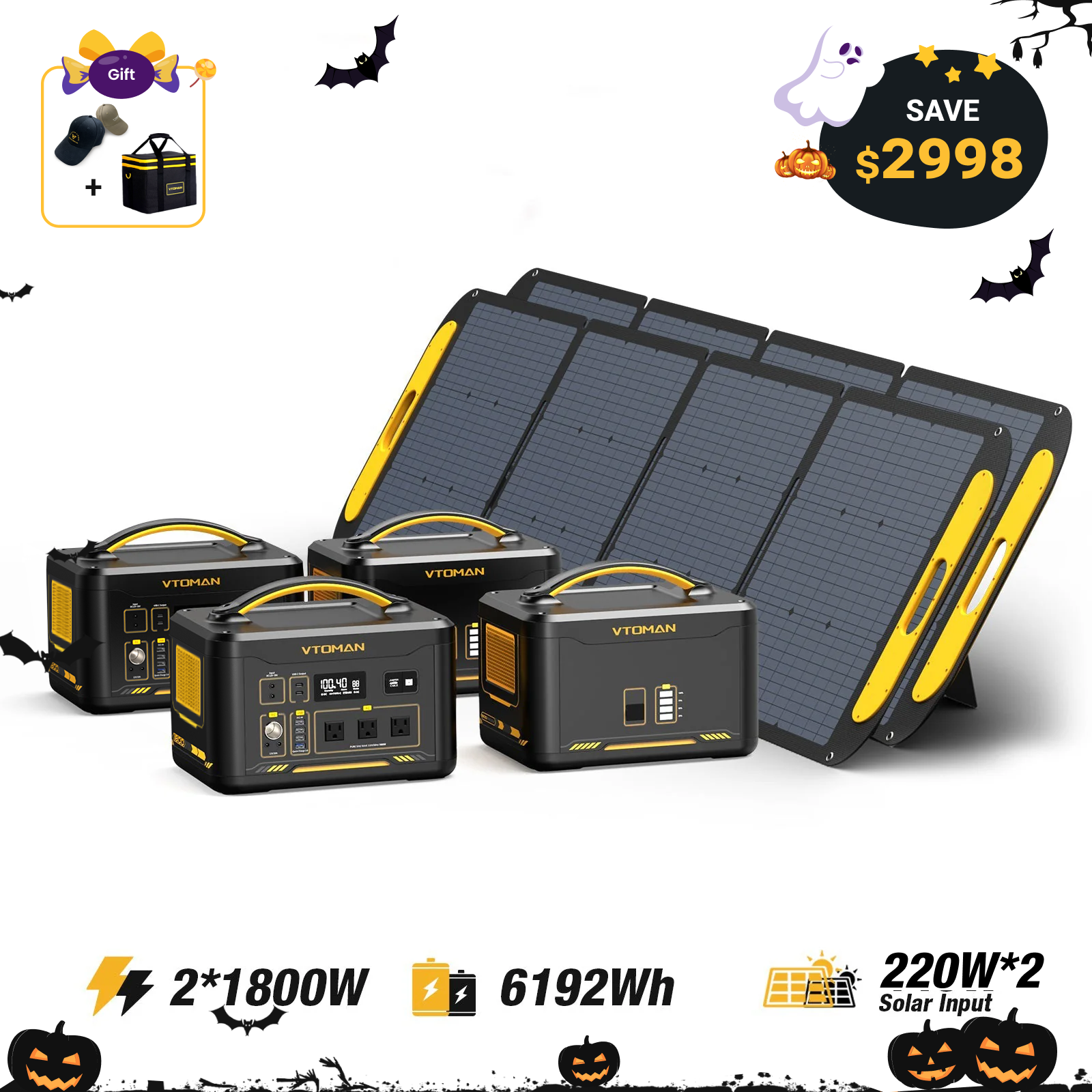 VTOMAN Jump 1800 Portable Power Station