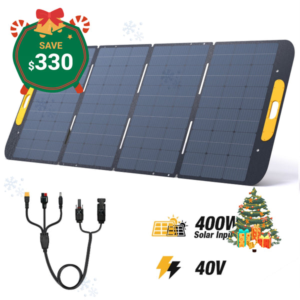 VTOMAN 400W Foldable Portable Solar Panel