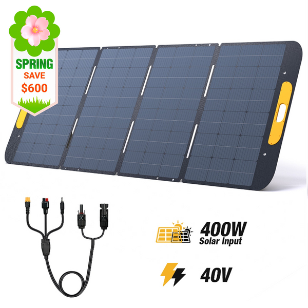 VTOMAN 400W Foldable Portable Solar Panel