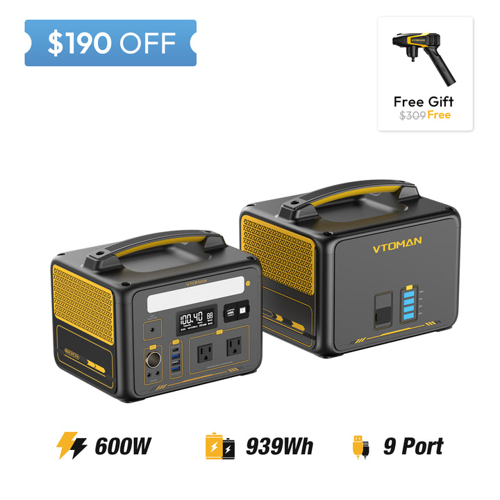 jump 600X and 640wh extra battery save $190 in summer sale