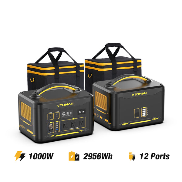 Jump 1000+Extra Battery+Two Carrying Case Bag