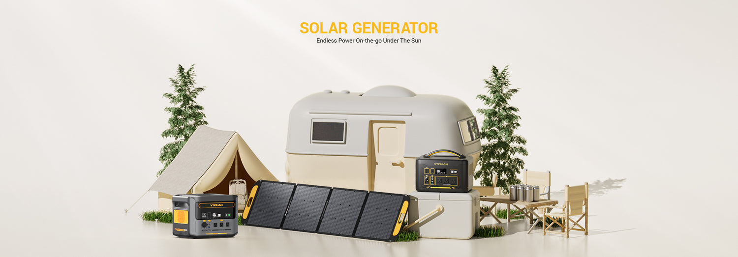 VTOMAN Solar generator