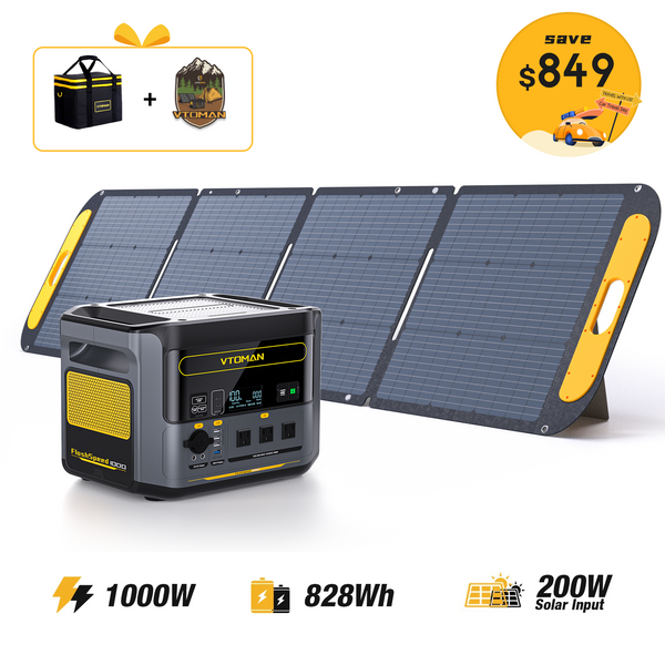 FlashSpeed 1000 with 200W Solar Panel