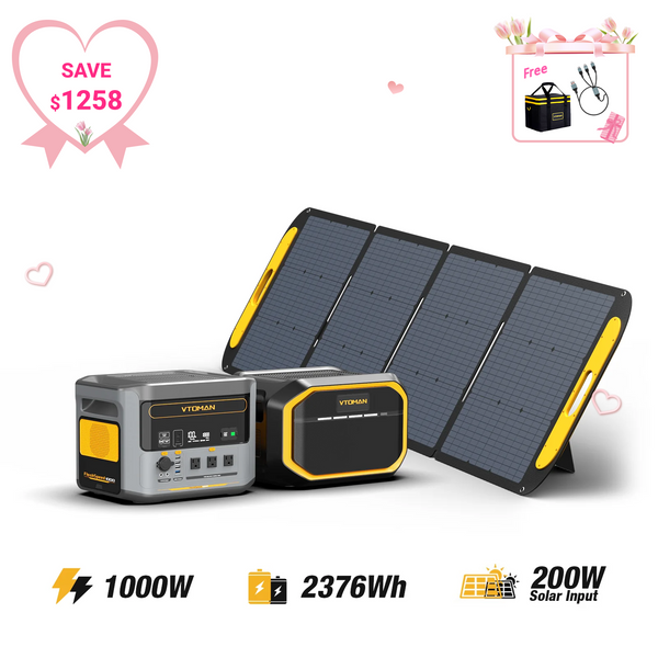 Generador solar FlashSpeed ​​1000W/2376Wh 220W