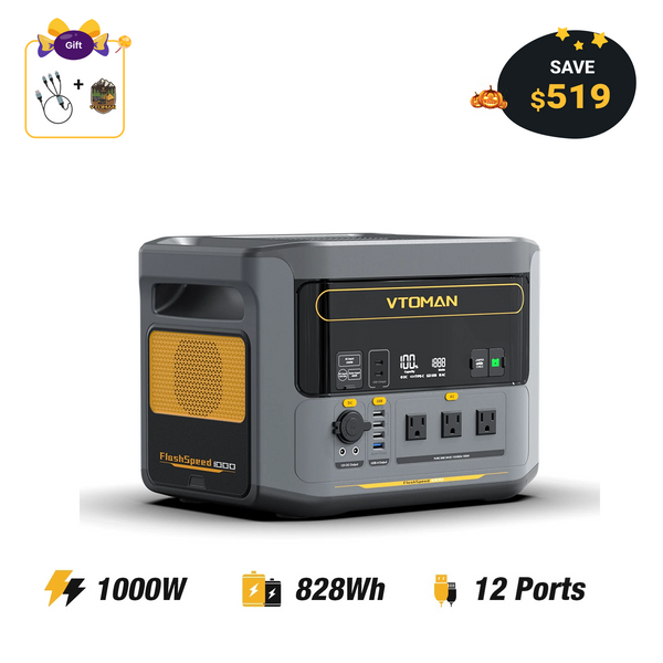 VTOMAN FlashSpeed 1000 Portable Power Station