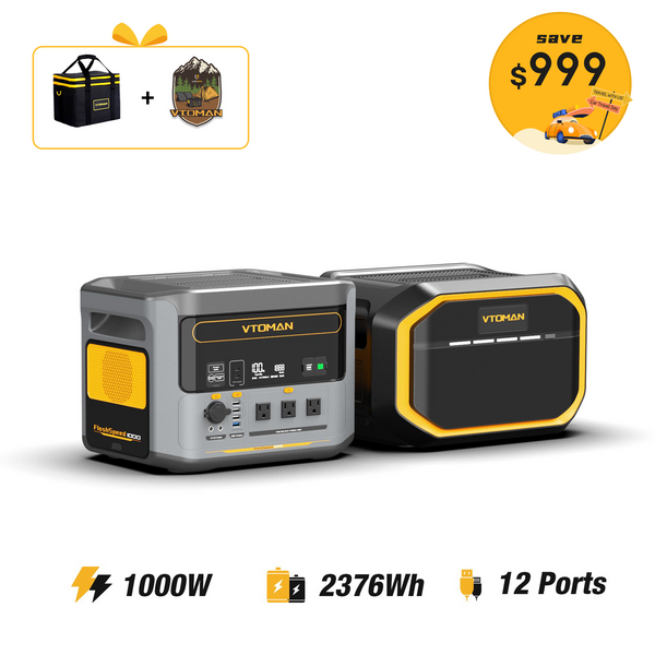 FlashSpeed 1000W/2376Wh Extra Battery