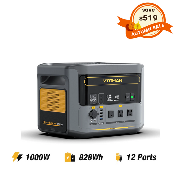VTOMAN FlashSpeed 1000 Portable Power Station