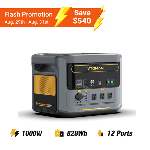 VTOMAN FlashSpeed 1000 Portable Power Station