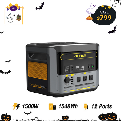 VTOMAN FlashSpeed 1500 Portable Power Station