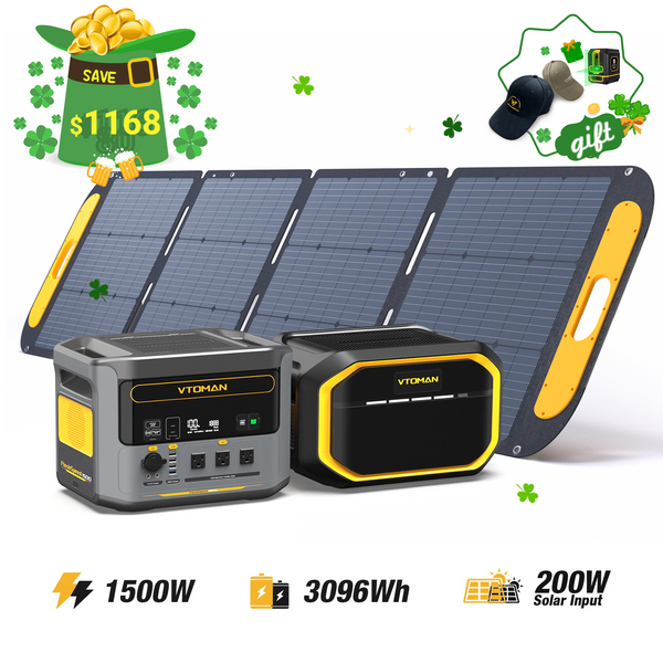 FlashSpeed 1500W/3096Wh 200WPro Solar Panel