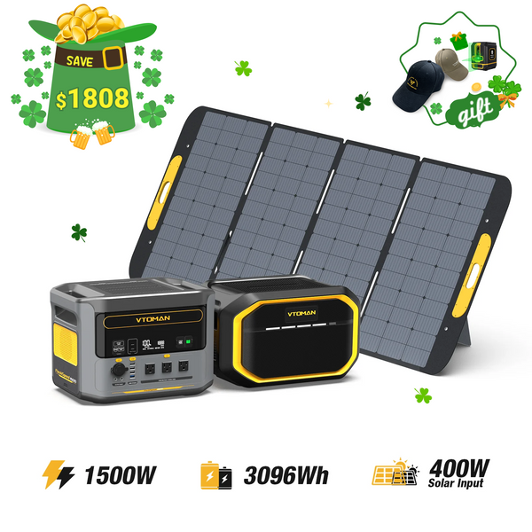 Bundle FlashSpeed 1500W/3096Wh 400W Solar Panel