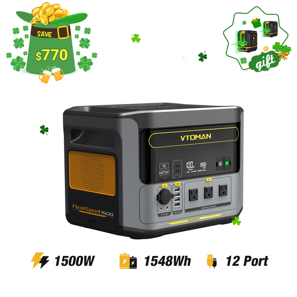 VTOMAN FlashSpeed 1500 Power Station