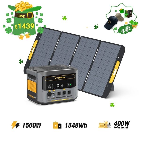 FlashSpeed 1500 with 400W Solar Panel