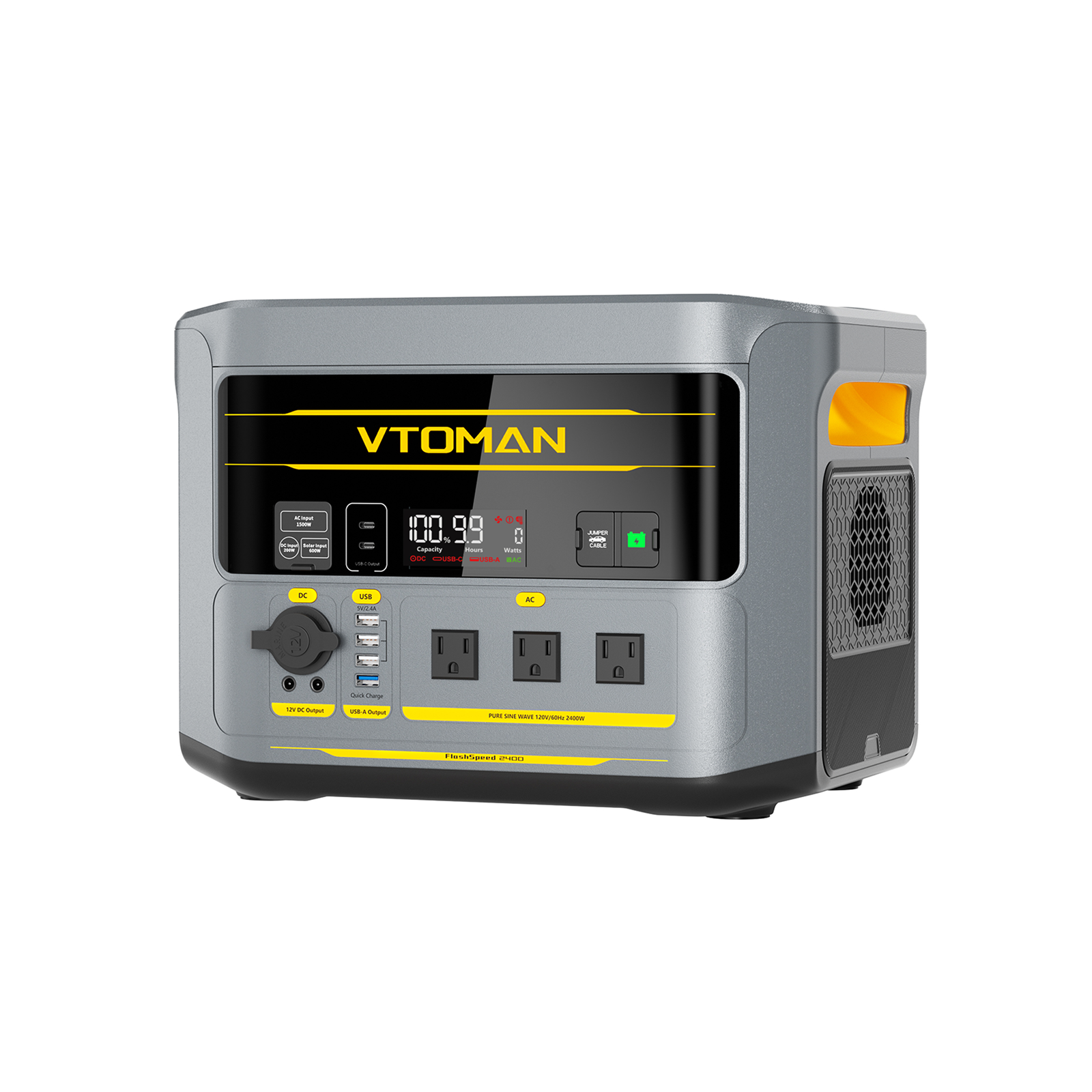 VTOMAN FlashSpeed 2400 Portable Power Station