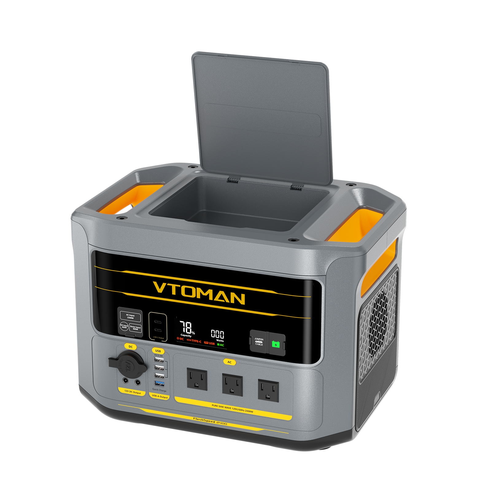 VTOMAN FlashSpeed 2400 Portable Power Station