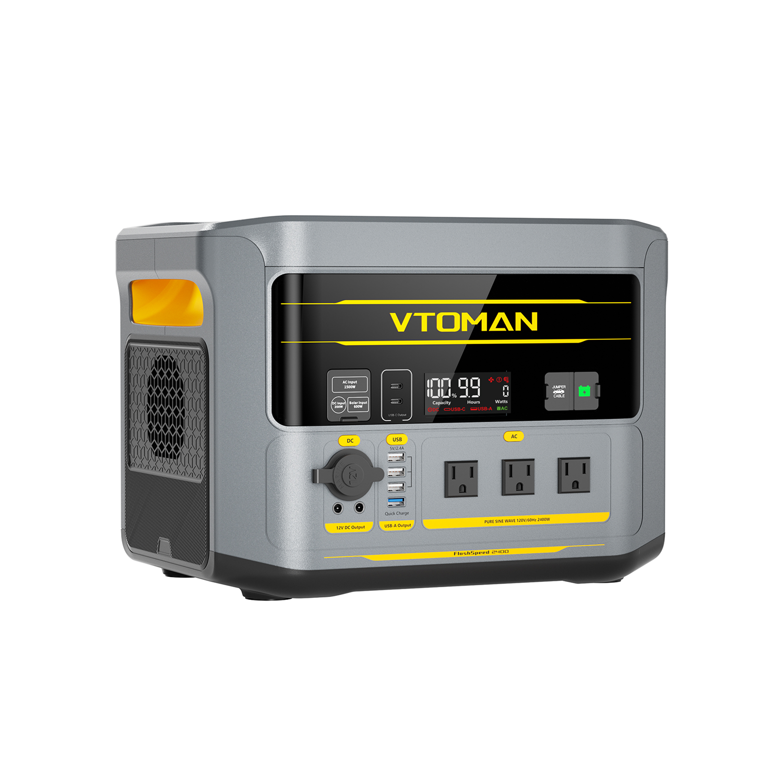 VTOMAN FlashSpeed 2400 Portable Power Station