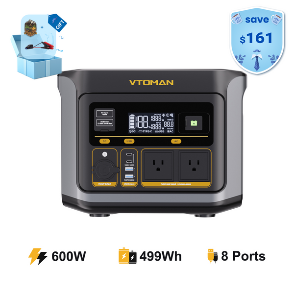 VTOMAN FlashSpeed 600 Power Station