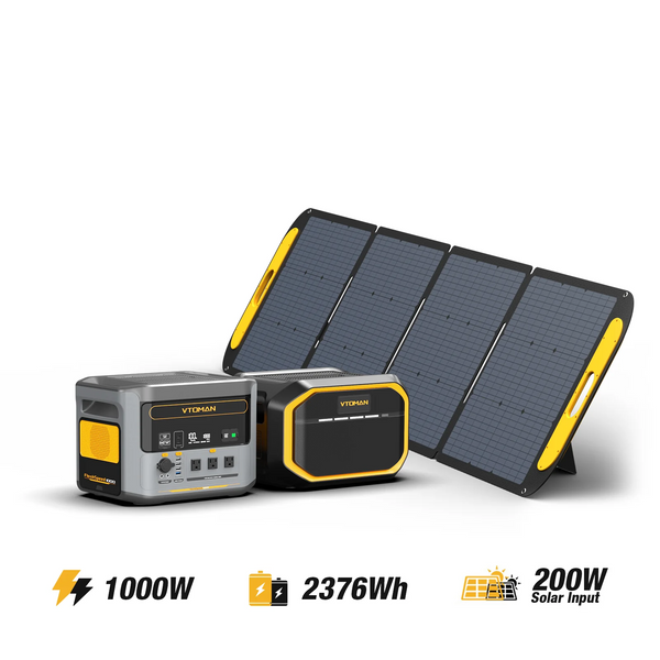 Generador solar FlashSpeed ​​1000W/2376Wh 220W