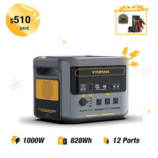 VTOMAN FlashSpeed 1000 Power Station