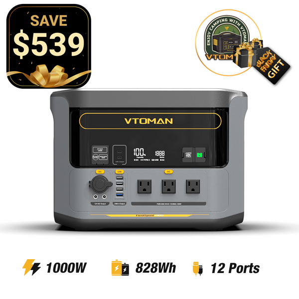 VTOMAN FlashSpeed 1000 Power Station