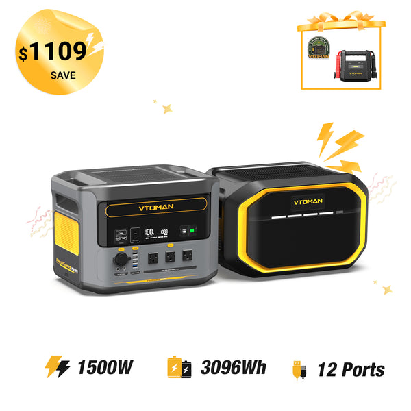 Paquete FlashSpeed ​​1500 + batería adicional de 1548 Wh