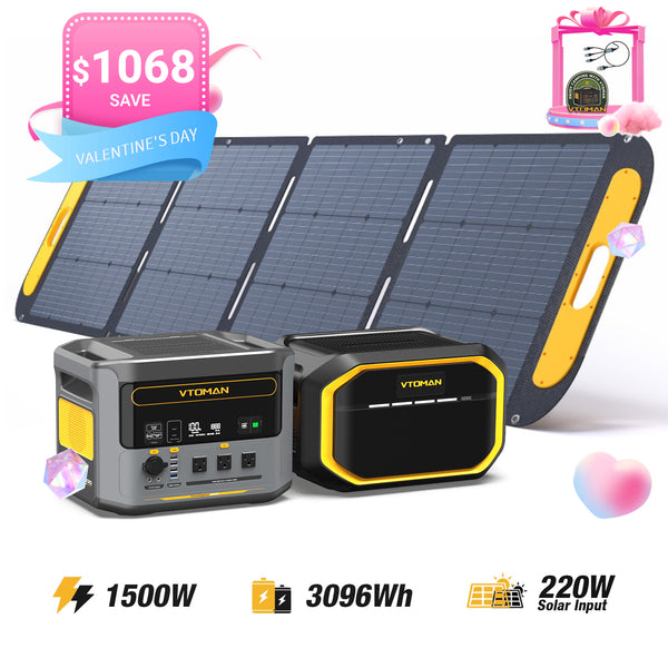 FlashSpeed 1500W/3096Wh 200W Solar Panel