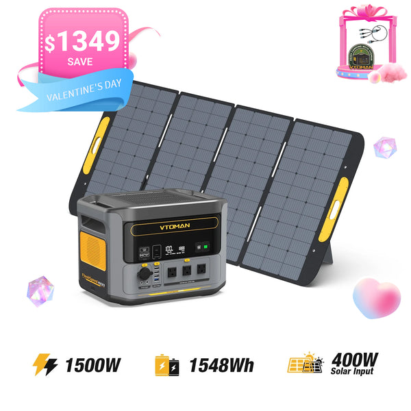 FlashSpeed 1500 with 400W Solar Panel