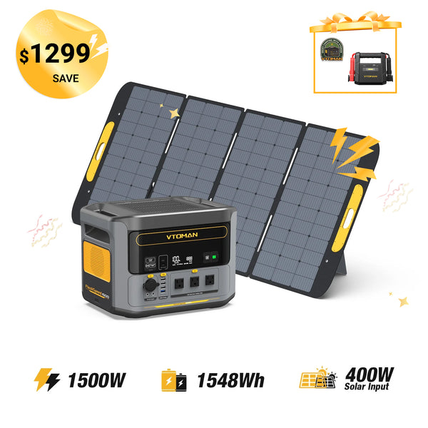 Generador solar FlashSpeed ​​1500W/1548Wh 400W