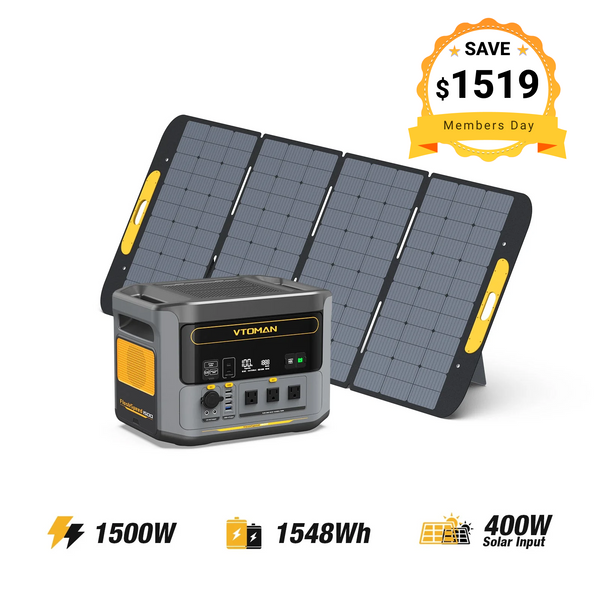 FlashSpeed 1500 with 400W Solar Panel