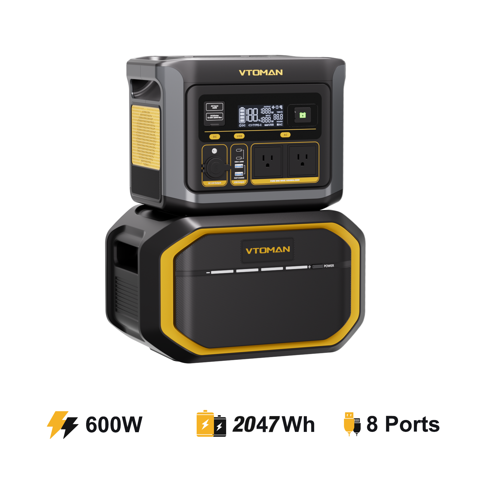 VTOMAN FlashSpeed 600 Power Station