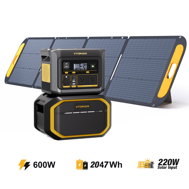 600w Power Station | 600 Watt Solar Generator | Vtoman – VTOMAN 600w Power Station | 600 Watt Solar Generator | Vtoman – VTOMAN