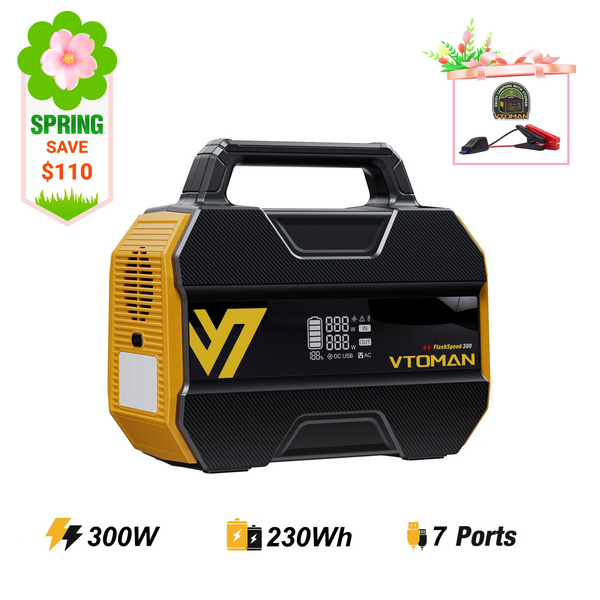 VTOMAN FlashSpeed 300 Power Station