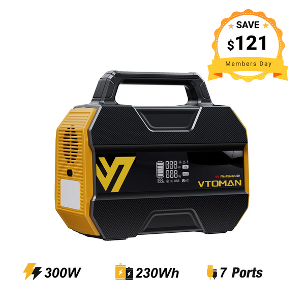 VTOMAN FlashSpeed 300 Power Station