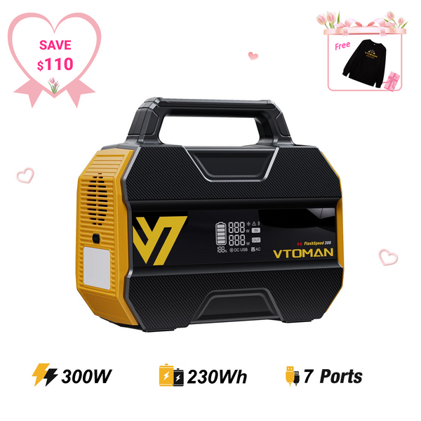VTOMAN FlashSpeed 300 Power Station