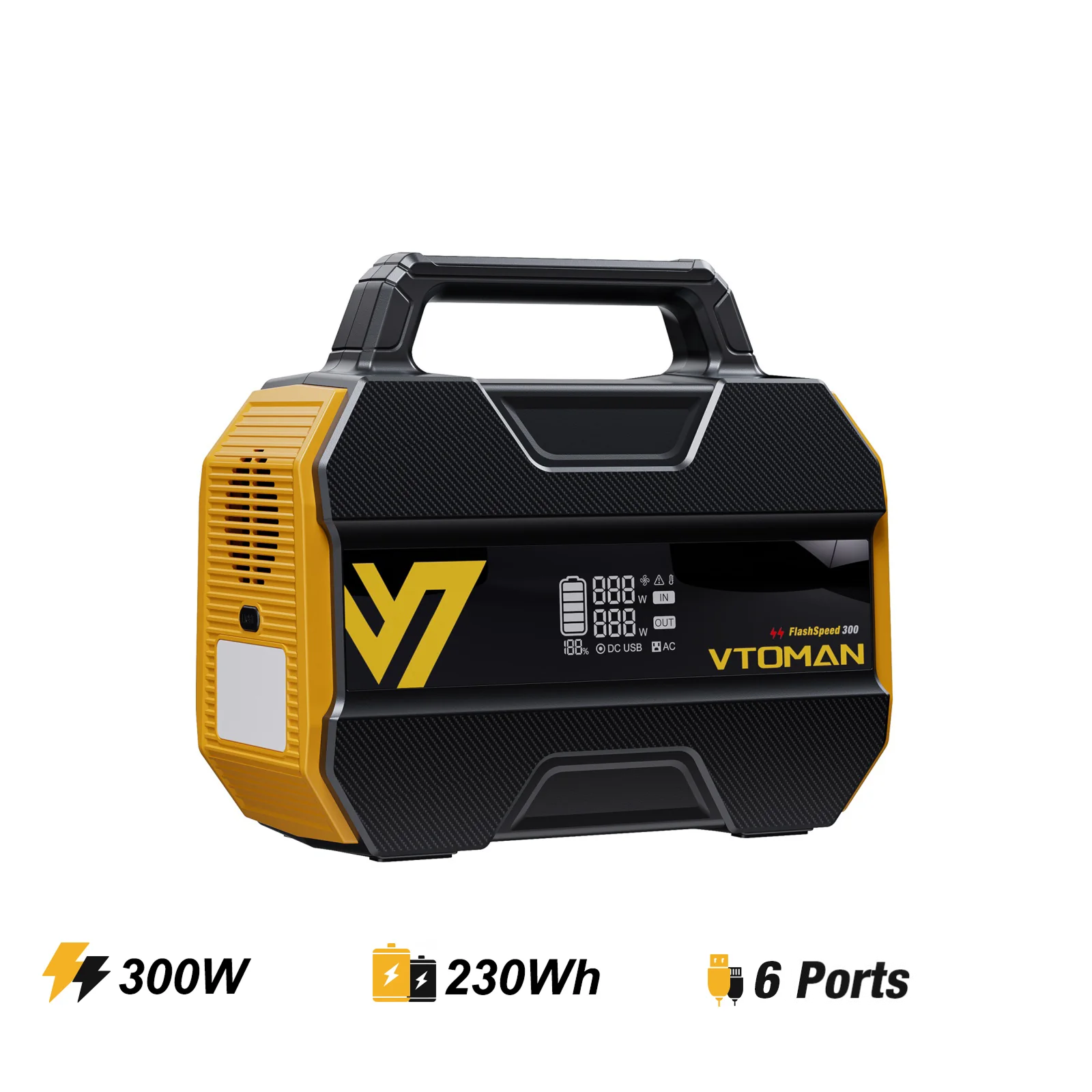 VTOMAN FlashSpeed 300 Portable Power Station