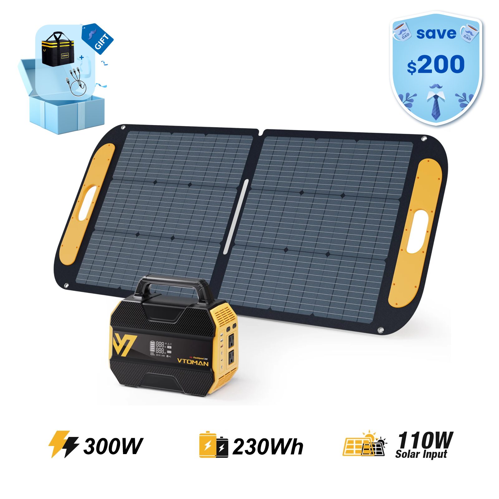 Central eléctrica VTOMAN FlashSpeed ​​1500 