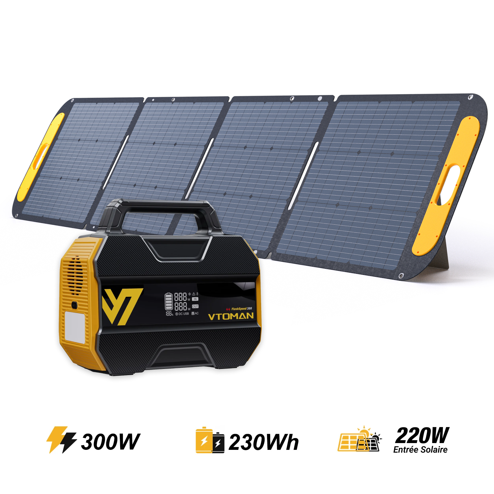 VTOMAN FlashSpeed 300 Portable Power Station