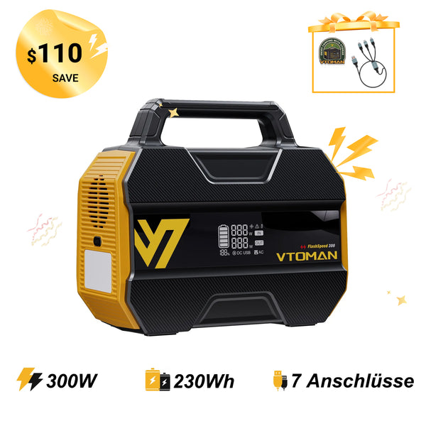 VTOMAN FlashSpeed 300 Power Station